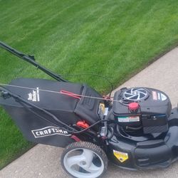 Super Nice Craftsman By Husqvarna Self-propelled Lawn Mower With Briggs & Stratton 190cc Engine Starts Easy Runs Perfect