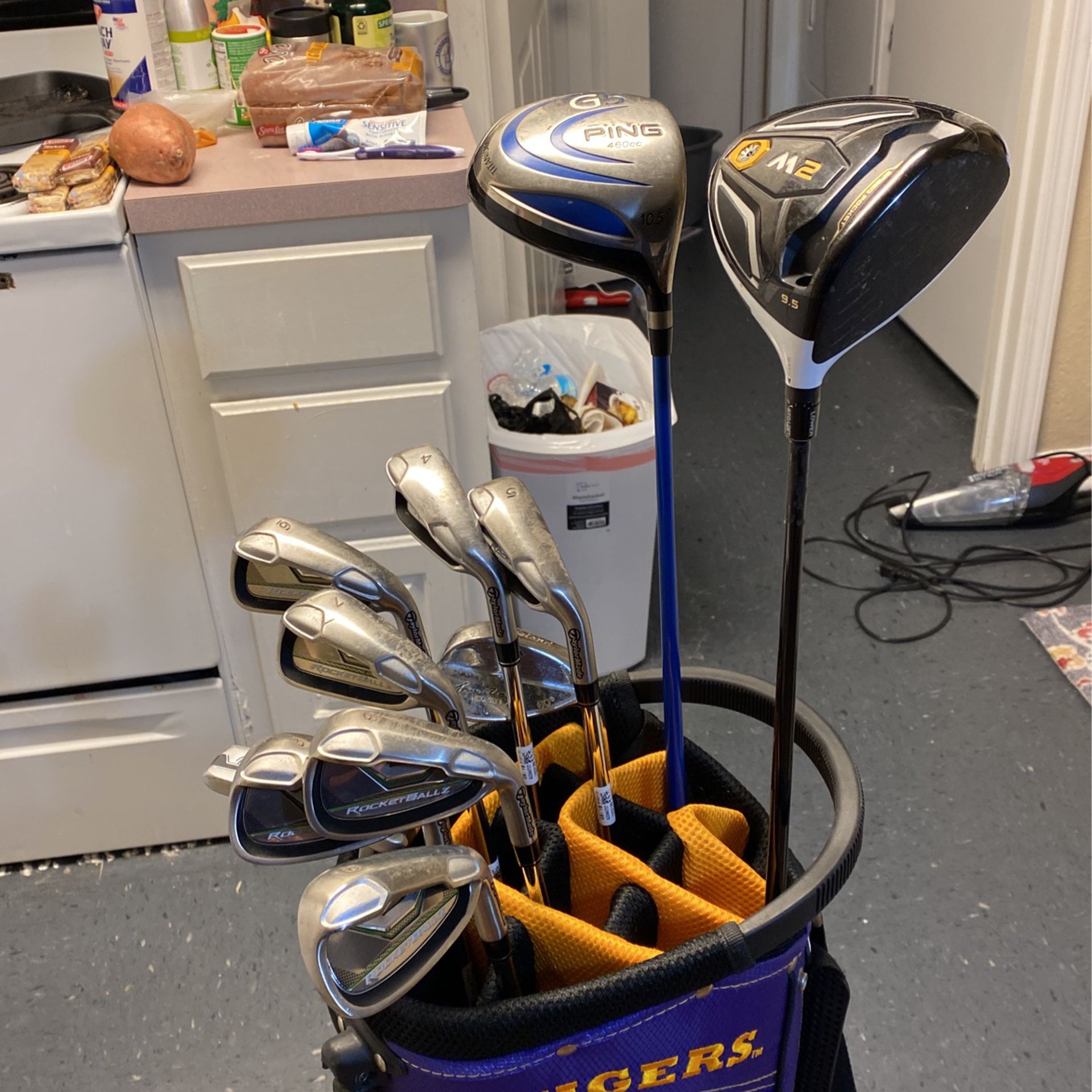 Used Golf Clubs, Irons Drivers, Putter, Right Handed