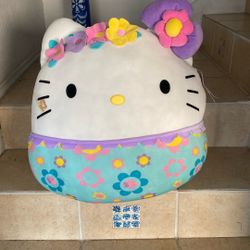 Giant Hello Kitty Squishmallow *stained