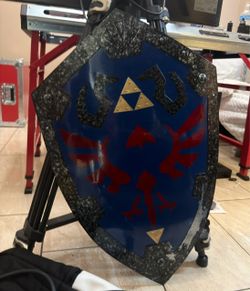 Zelda Metal Hylian Shield