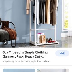 Heavy Duty Clothes Racks (2 Available) New 