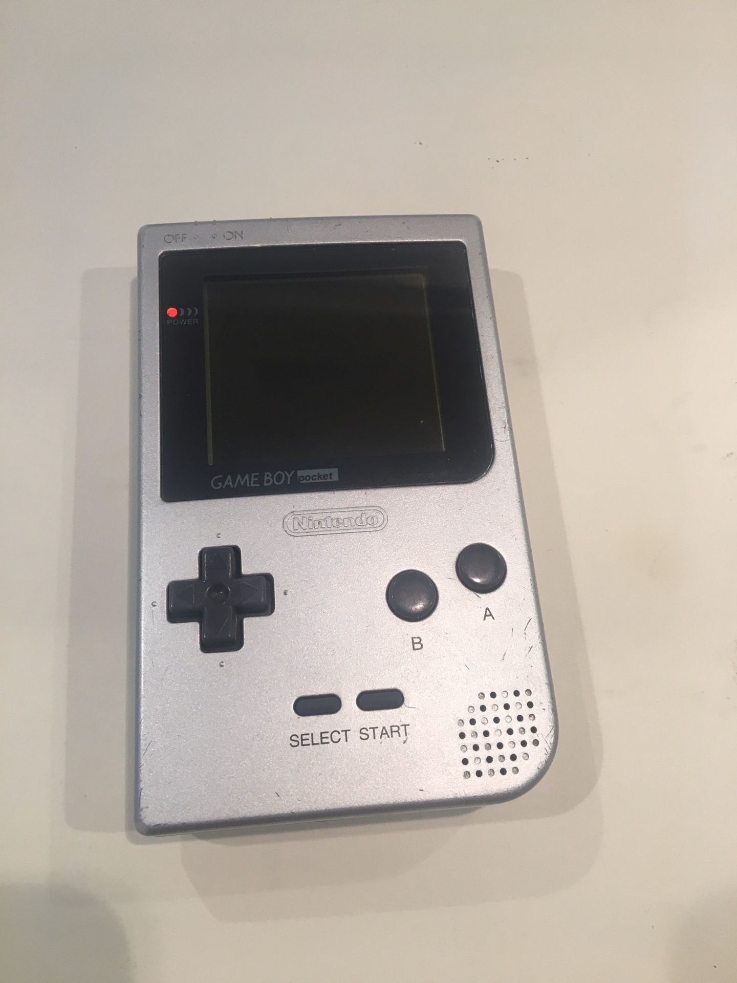Nintendo Gameboy Silver System