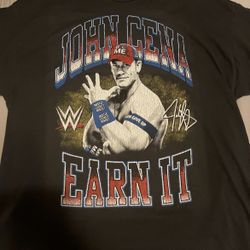WWE John Cena T Shirt Size XL Men Charcoal 