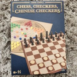 Chess, Checkers, Chinese Checkers Game