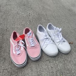 Pink And White Vans