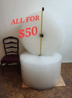  Bubble Wrap   Size -1/2 Inches  ( Large )   $50