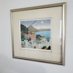 View Of Vesuvius Limited Edition Signed Numbered Print Thomas McKnight 