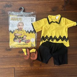 Charlie Brown Costume For Baby 🤎💛