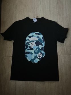Black/Blue Bape(A Bathing Ape) Medium T-shirt