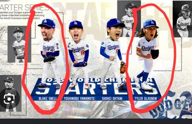 2/4 STARTERS Series Championship Bobbleheads