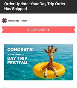 2026 Daytrip Festival wristbands