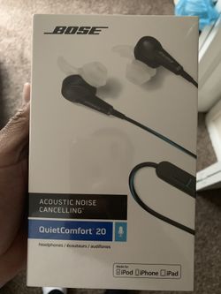 Bose headphones quiet comfort 20 acoustic noise canceling