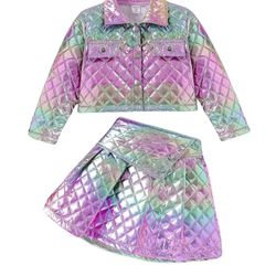 Brand new Girls 2 Piece set - Skirt And jacket  
