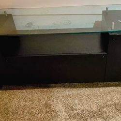 Moving out! Modernist Lacquer/Glass Credenza – 245.00 