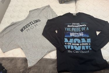 2 Wrestling Mom Shirts