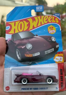 Hot Wheels Porsche 911 Turbo Cabriolet 2025