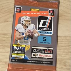 2021 Donruss Panini Football Trading Cards 