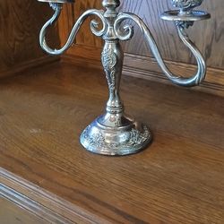 Silver Candleholder
