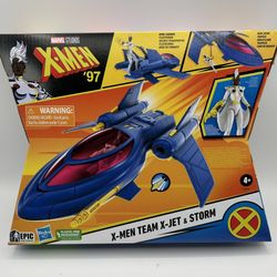 NEW 2023 Marvel Studios X-Men '97 X-MEN TEAM X-JET & STORM 4" Action Figure Toy