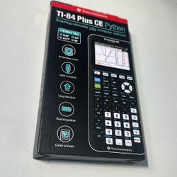 TI-84 PLUS CE Python