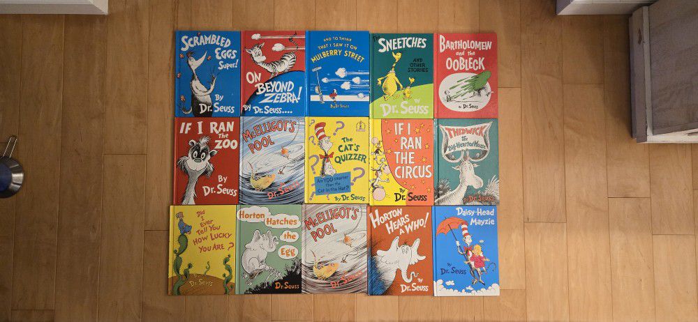15 Dr. Seuss Book (Including "Banned Book")