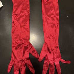 Red gloves