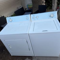 Washer And Dryer Set Roper Heavy Duty