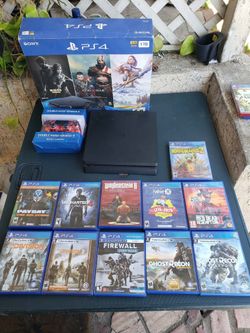Can be tested is 2018 PS4 Playstation 4 Slim 1TB with 1 Sealed control edition $175! Games are $20! Or 6 for $100!? Can be tested. Free Delivery in pe