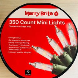 Merry Brite  350 Count Mini Lights