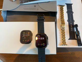 $799 Original Retail — Like-New Apple Watch Ultra 2 49mm — Box + 2 Bands! $450