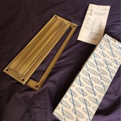 Mail Slot In Solid Brass 11 -1/2 X 2 -11/16