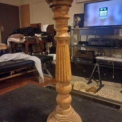Solid Wood Candle Stands