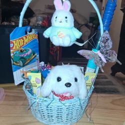 Real Life Puppy Basket