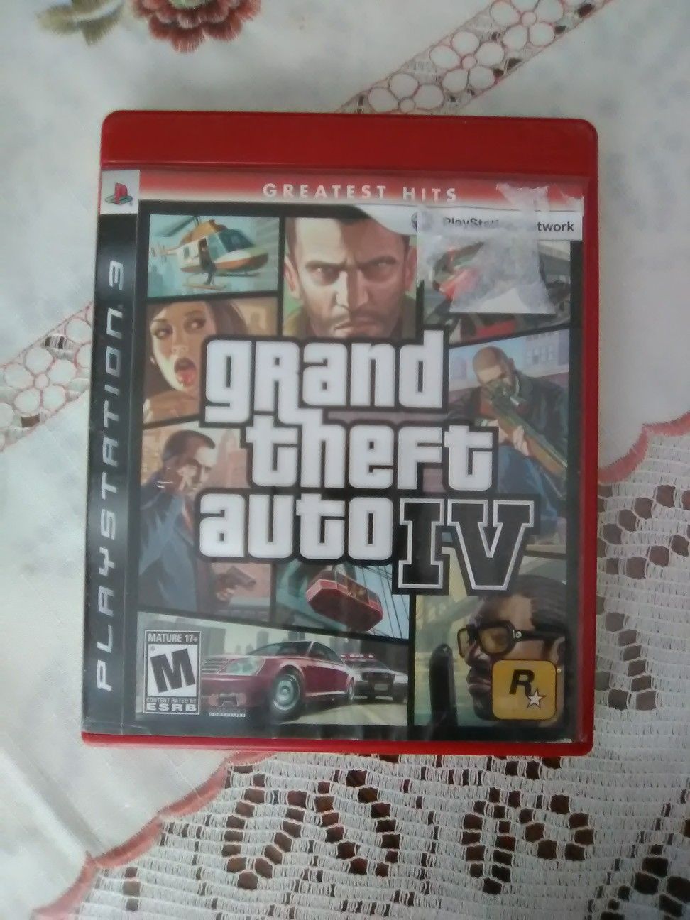 Grand Theft Auto IV. PS3 Video games. PlayStation