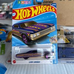Hot Wheels Layin Lowrider Purple #223