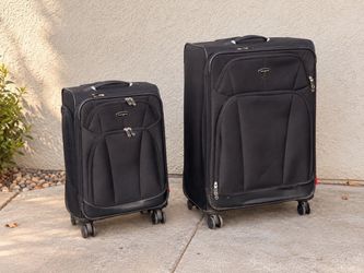 Samsonite 2-Piece Luggage Set – Carry-On & Large Checked Suitcase