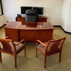 Paoli Executive Office Furniture 8 Pieces – High-End Luxury 