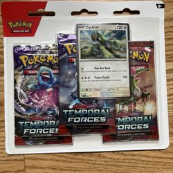 Pokémon Temporal Forces 3 Pack Blister