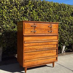1960 Mid Century Modern Highboy