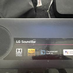 Lg Sk9y Dolby Atoms Sound Bar With Rear Speakers