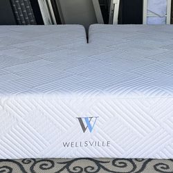 Wellsville 14 Inch Gel Memory Foam Mattress