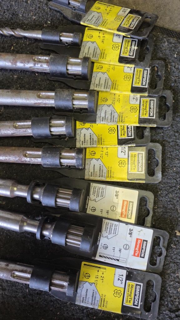 Spline Shank Drill Bit For Rotary Tools