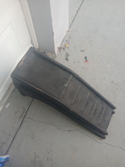 Heavy duty metal car ramps