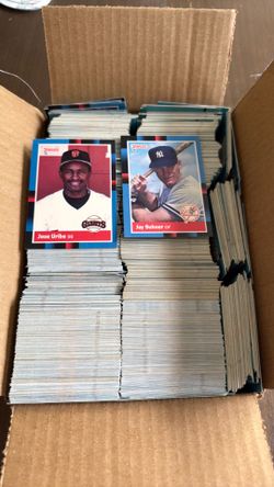 Donruss baseball cards.