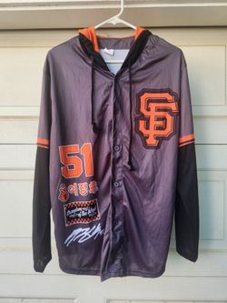 San Francisco Giants Men's Medium Jung Hoo Lee Hooded Jersey SGA MLB Baseball