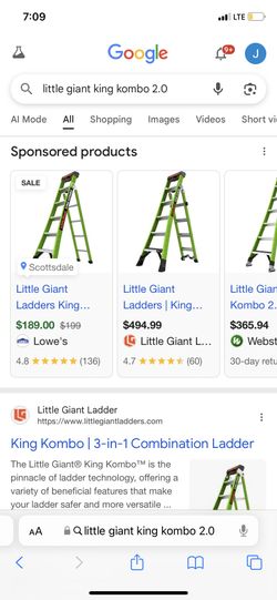 Little Giant Ladder