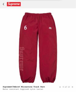 Supreme®/Umbro® Rhinestone Track Pant (size: small) new