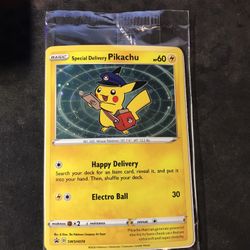 Special Delivery Pikachu Promo SEALED