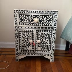 Bone Inlay Nightstand