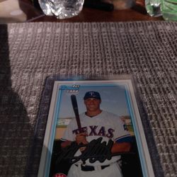 1st Bowman Card Mike Olt